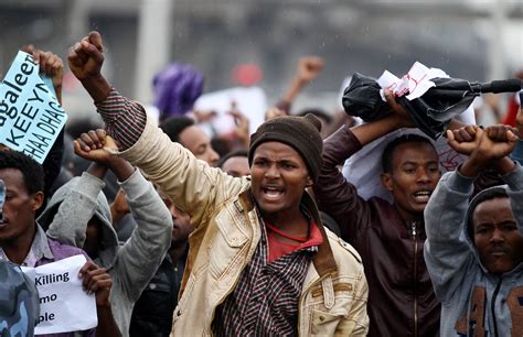 Ethiopia Dozens Killed In Anti Government Protest Crackdown
