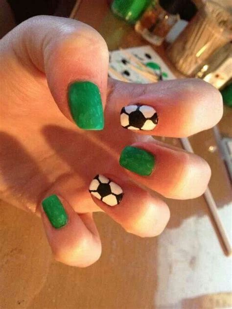 Must Do With Madelyn Morrison Lauren Forester Football Nail Designs