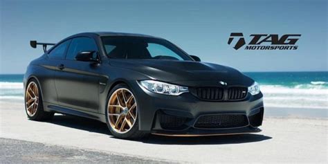 M1, f1'de kullanılan ilk turbo motor ve grup a m3 gibi efsaneler yaratmıştı. Mattschwarz am limitierten BMW M4 GTS von TAG Motorsports