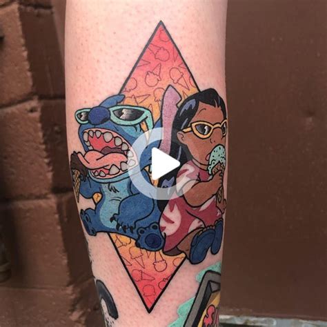 13 Disney Tattoos For The Ultimate Stan In 2020 Stitch Tattoo Lilo