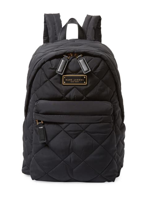 Marc Jacobs Quilted Solid Backpack In Black Lyst
