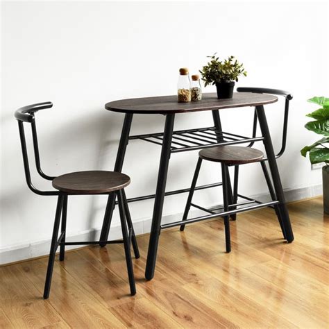 Experimenting with different styles of chairs can also help you. Small Dining Table Sets for 2, Modern Dining Room Set ...