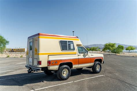 One Of The Very Few Chevrolet K5 Blazer Chalet Camper Is Your Stairway