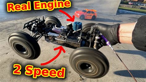 Dirt Cheap Real Engine Powered Rc Car Youtube