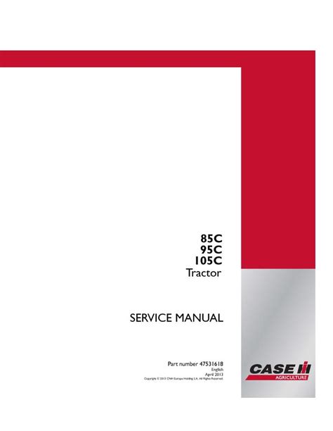 Case Ih Service Repair Manuals