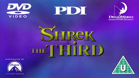 Opening To Shrek The Third Uk Dvd 2007 Doovi