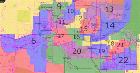 Democrat Favoring Arizona State Legislative Map