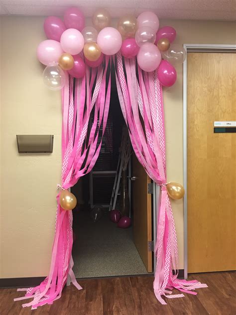 Office Birthday Decorating Ideas De Decoración De Cumpleaños Telones