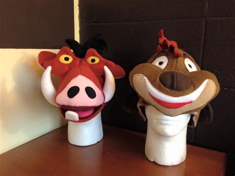 Timon And Pumbaa Hat For Disney Worlds Animal Kingdom Designed By