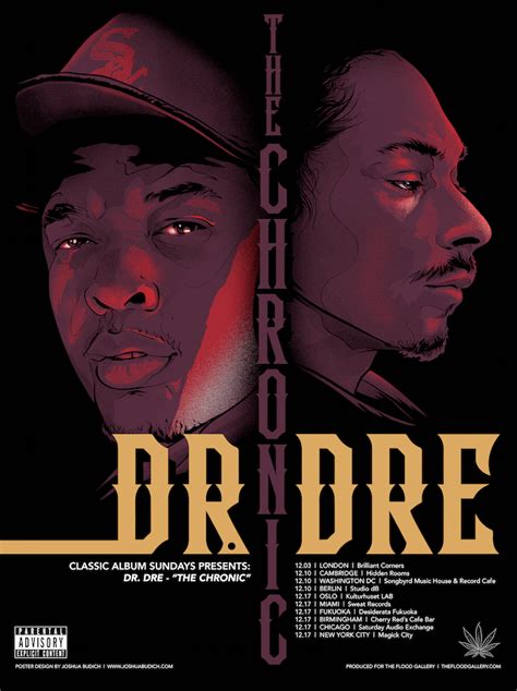 Dr Dre The Chronic Poster Classic Album Sundays