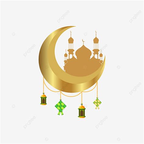 Hari Raya Aidilfitri Vector Design Images Eid Mubarak Selamat Hari
