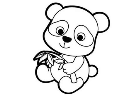 Los Mejores Dibujos De Osos Panda Para Colorear ☀️