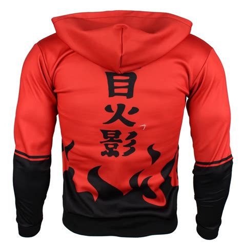 Anime Sasuke Zip Up Hoodie Anime Sweatshirt