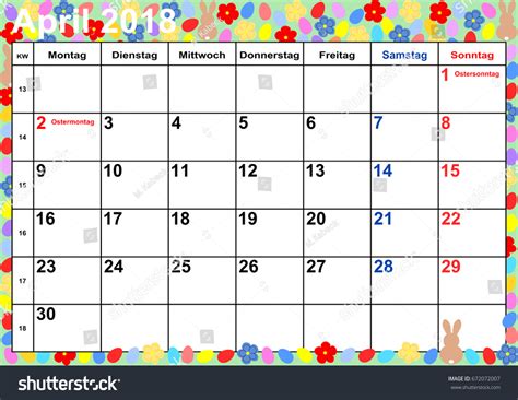 Le Plus Préféré Easter 2018 Calendar 223193 Easter 2018 Calendar Date