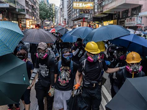Hong Kong Demonstrators Continue Anti Government Protests Clashes With