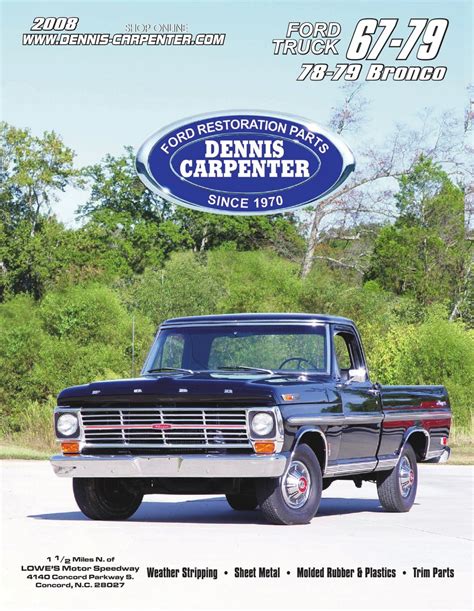 14 Greatest Ford Truck Restoration Parts Catalog
