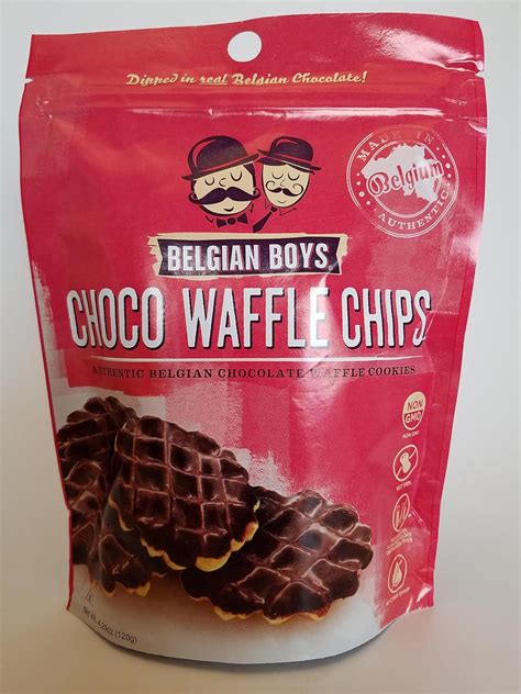 Belgian Boys Choco Waffle Chips 423 Oz Grocery