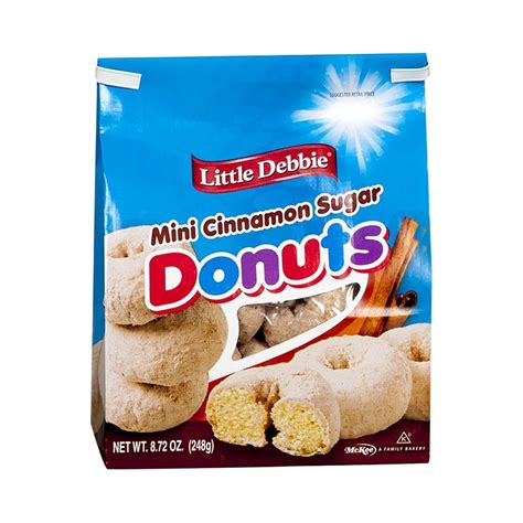 Little Debbie Cinnamon Sugar Bagged Mini Donuts 872oz Cinnamon Sugar