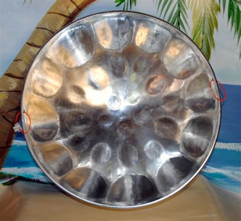 Anyone can play a steel tongue drum: Steel Drum Package w Stand, Sticks, Chrome | eBay