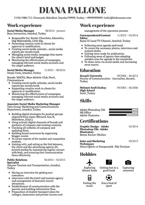 Get your job application noticed with this persuasive and professional resume format. 10 Real Marketing Resume Examples That Got People Hired at ...