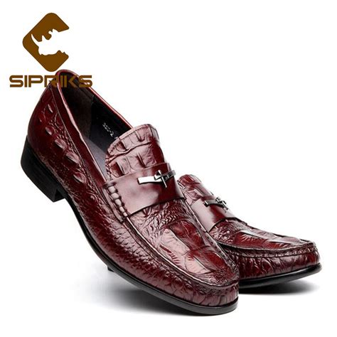 Buy Sipriks Mens Slip Ons Leather Shoes For Men Black