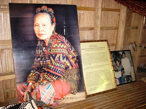 The Walking Tripod Tboli Tribe Lang Dulay And The Tnalak Weaving