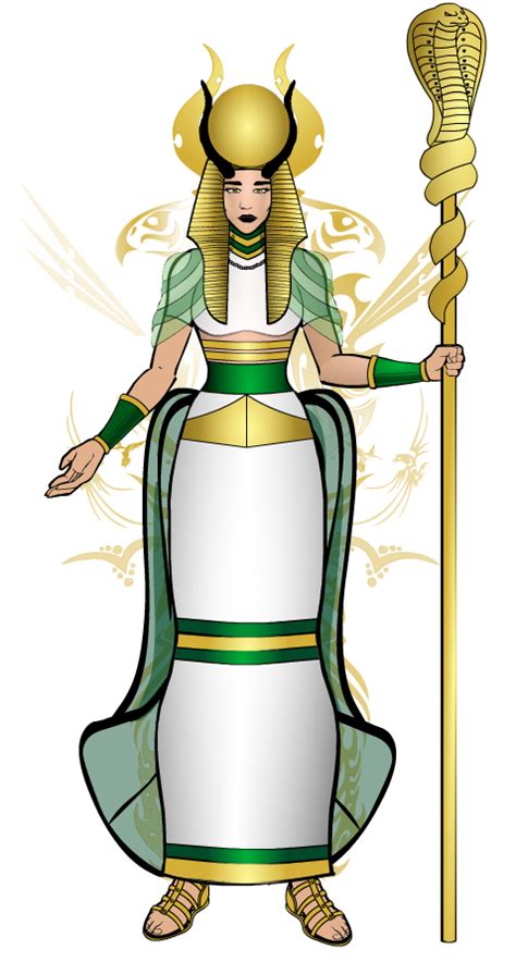 She was known as the great one of many names and her titles and attributes are so numerous that she was important in every area of the life and death of the ancient hathor represents upper egypt and bast represents lower egypt. Egyptian Goddess Hathor by Y-I-N-L-O on DeviantArt