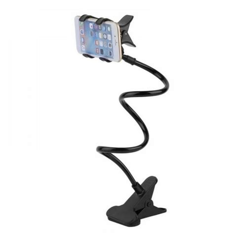 Phone Holder Bed Gooseneck Mount Cell Phone Clamp Clip For Desk