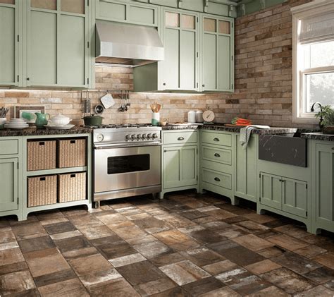 Therefore, we recommend silver or grey coloured stone, granite, metallic, and cement effect ceramic porcelain tiling for kitchens while the walls can be white. 8 Tips To Choose The Best Tile Floors For Every Room ...