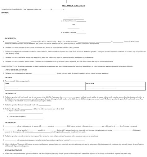 Divorce Papers Tn Fill Out And Sign Printable Pdf Template Signnow Tn Form Fill Online