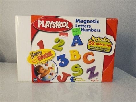 Playskool Magnetic Alphabet Capital Letters With Braille 52 Pieces