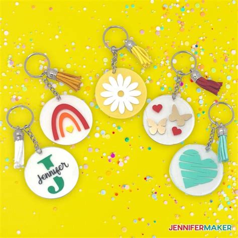 25+ Free Keychain SVG files for Cricut (Acrylic & Faux Leather)