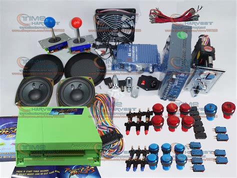 Arcade Parts Bundles Kit With 815 In 1 Pandora Box 4s Joystick
