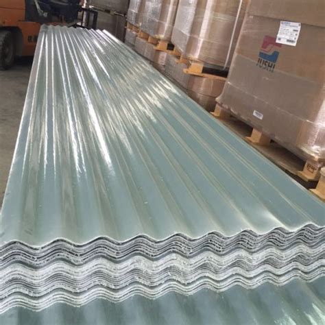 China Fiberglass Fire Resistant Plastic Corrugated Roofing