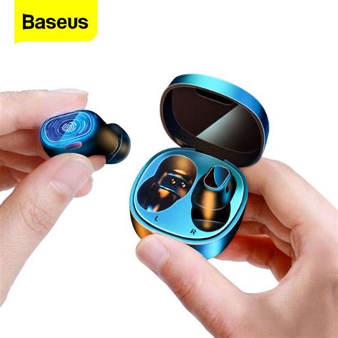 Baseus Wm01 Tws Wireless 50 Headphone Earphone Noise Reduction Voice
