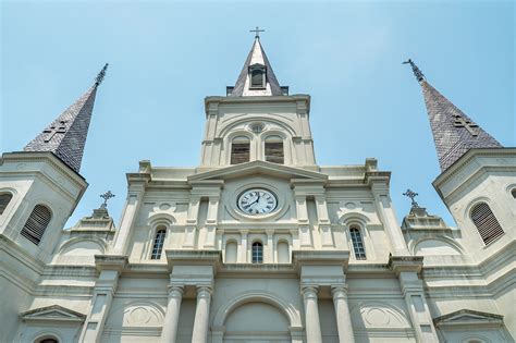 Saint Louis Cathedral In New Orleansthe Heart Of Louisiana