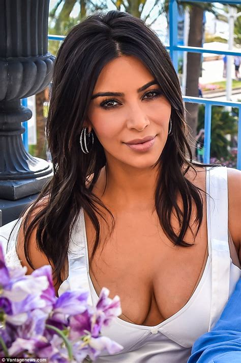 Kim Kardashian In Low Cut Silver Dress In Throwback Snaps With Fawaz