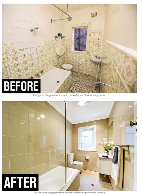 Bathroom Makeovers On A Budget Before And After