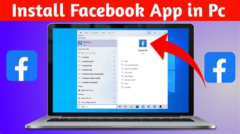 How To Install Facebook App In Pc Laptop Download Facebook In