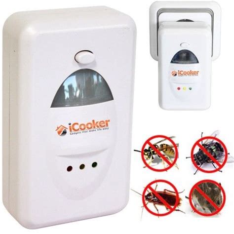 The ehouse ultrasonic repeller drives away various bugs and pests, including rats, rodents and flies. indoor insect repellent plug in | Repeller, Mosquito ...