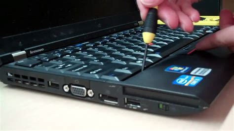 Lenovo Thinkpad X220 Keyboard Replacement Youtube