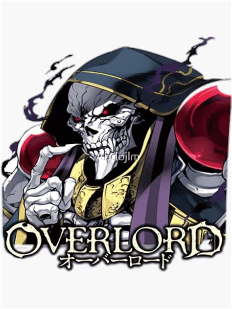 Overlord Iv Sticker For Sale By Abdojlm Redbubble