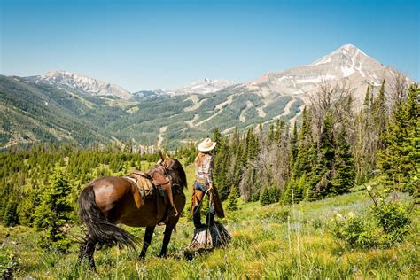 Horsebackriding In Montanas Big Sky Is A Unique Experience That Will