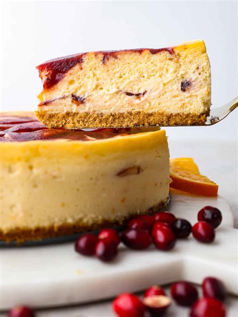 Cranberry Orange Cheesecake The Recipe Critic