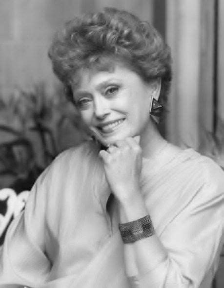 Rue Mcclanahan 1934 2010 She Played Blanche In The Tv Series The