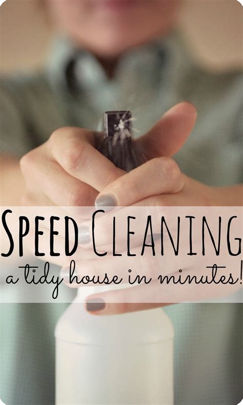 speed cleaning how to get a neat and tidy house in less than 45 minutes a day it works living