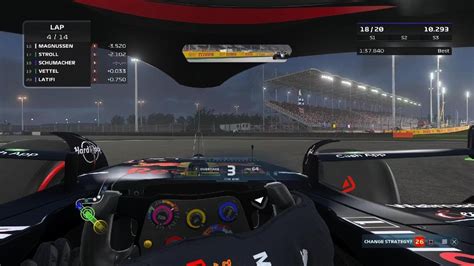 F1 22 Exciting GP BAHRAIN No Assists Cockpit View Race 16 Laps YouTube