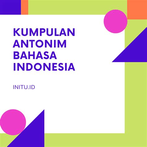 We did not find results for: Pengertian, Contoh, Jenis dan Penerapan Kata Antonim ...