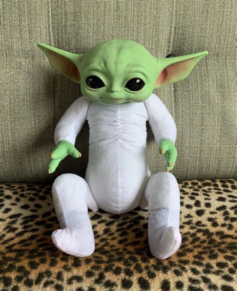 Reborn Baby Yoda Doll Grogu The Child Etsy