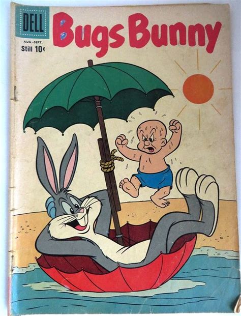 Bugs Bunny Comic Book Vintage Dell Comics No By Leesvintagejewels